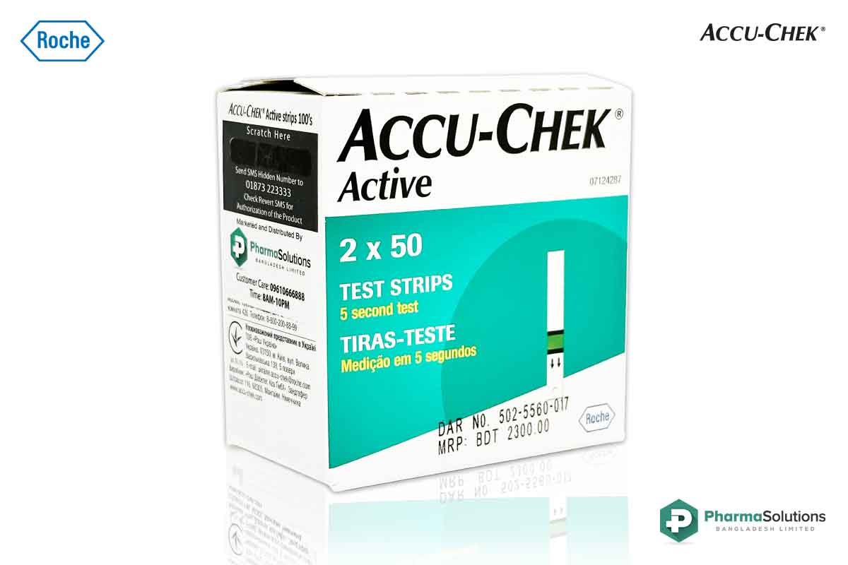 Accu-Chek® Active 100’s Test Strips